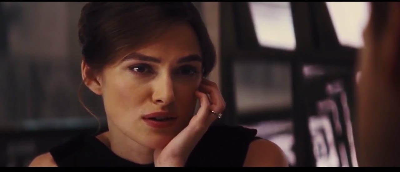 Keira Knightley, sposa in utilitaria e Cathy nel film Jack Ryan