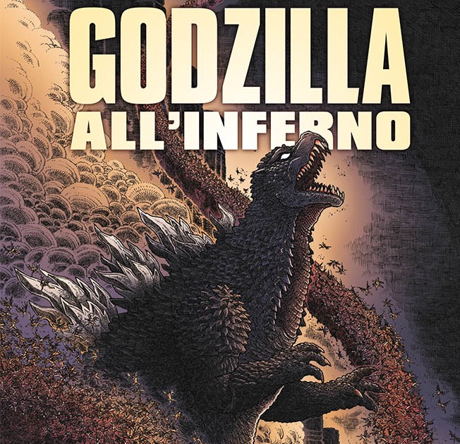 Fumetto SaldaPress Godzilla all'Inferno, l'originale rilettura di James Stokoe