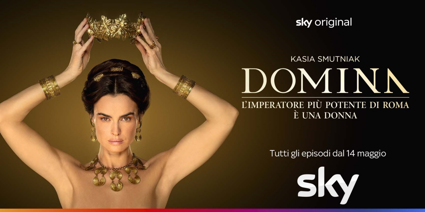 Serie tv Domina trama e cast, Kasia Smutniak è Livia Drusilla, moglie di Gaio Ottaviano