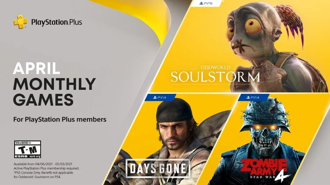 I giochi PlayStation Plus di aprile 2021