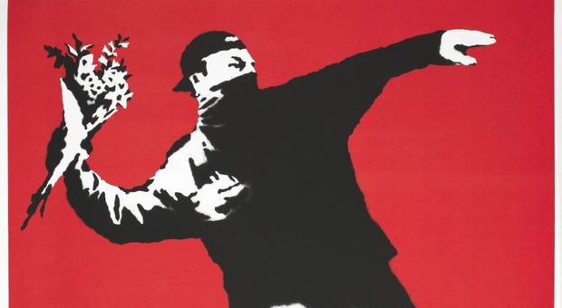 Mostra Roma - Chiostro del Bramante  - ﻿Banksy A Visual  Protest, - immagini