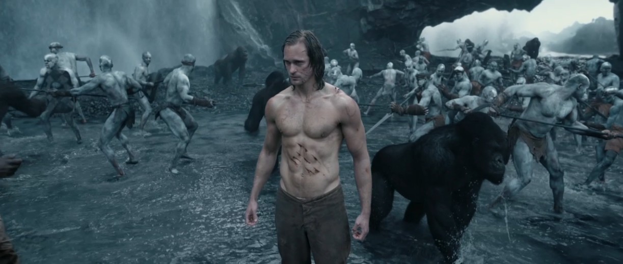 Alexander Skarsgard nei panni stretti di Lord di Greystoke: The Legend of Tarzan, trailer e trama 