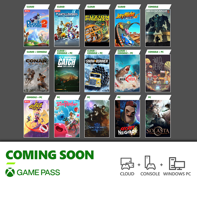 Xbox Game Pass: i giochi di fine maggio 2021