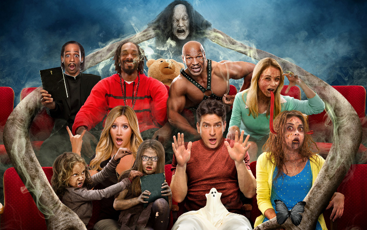 Recensione film Scary Movie 5, Lindsay Lohan nella parodia di Paranormal Activity