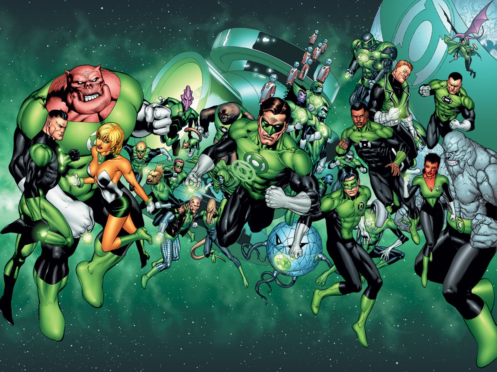 Green Lantern Corps.