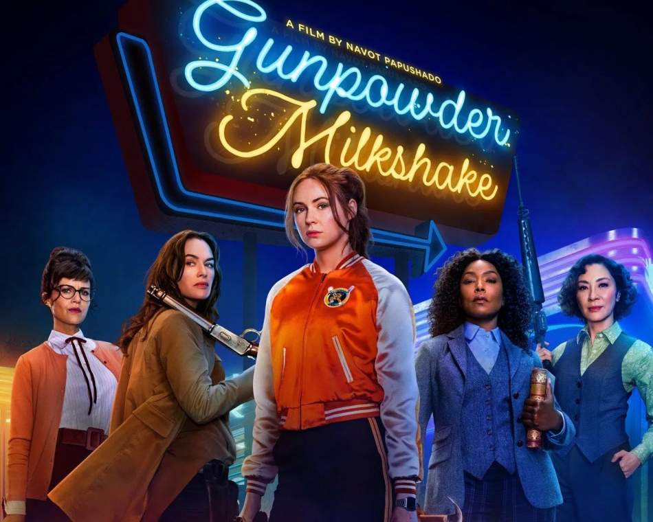 Recensione film Gunpowder Milkshake, sventagliate di pallottole e splatter movie