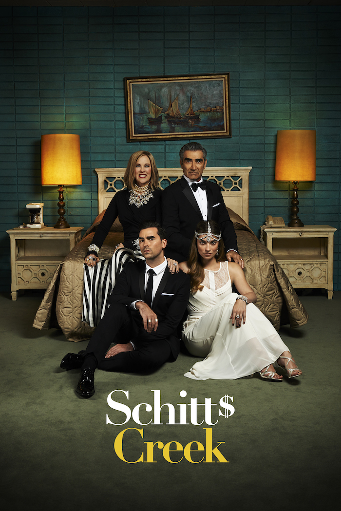 Serie Tv Schitt’s Creek, la commedia acclamata dalla critica per la prima volta in Italia