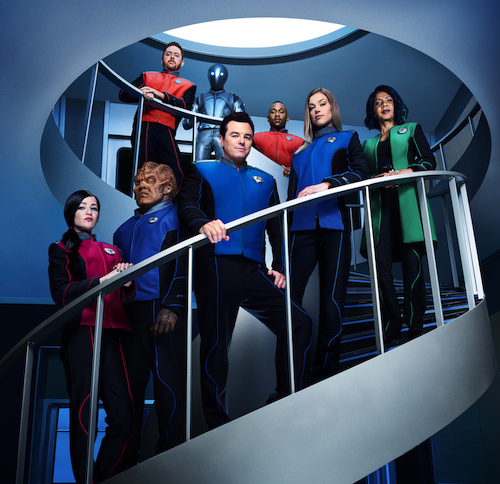 Serie Tv The Orville: in attesa della terza, le immagini dal set delle prime stagioni