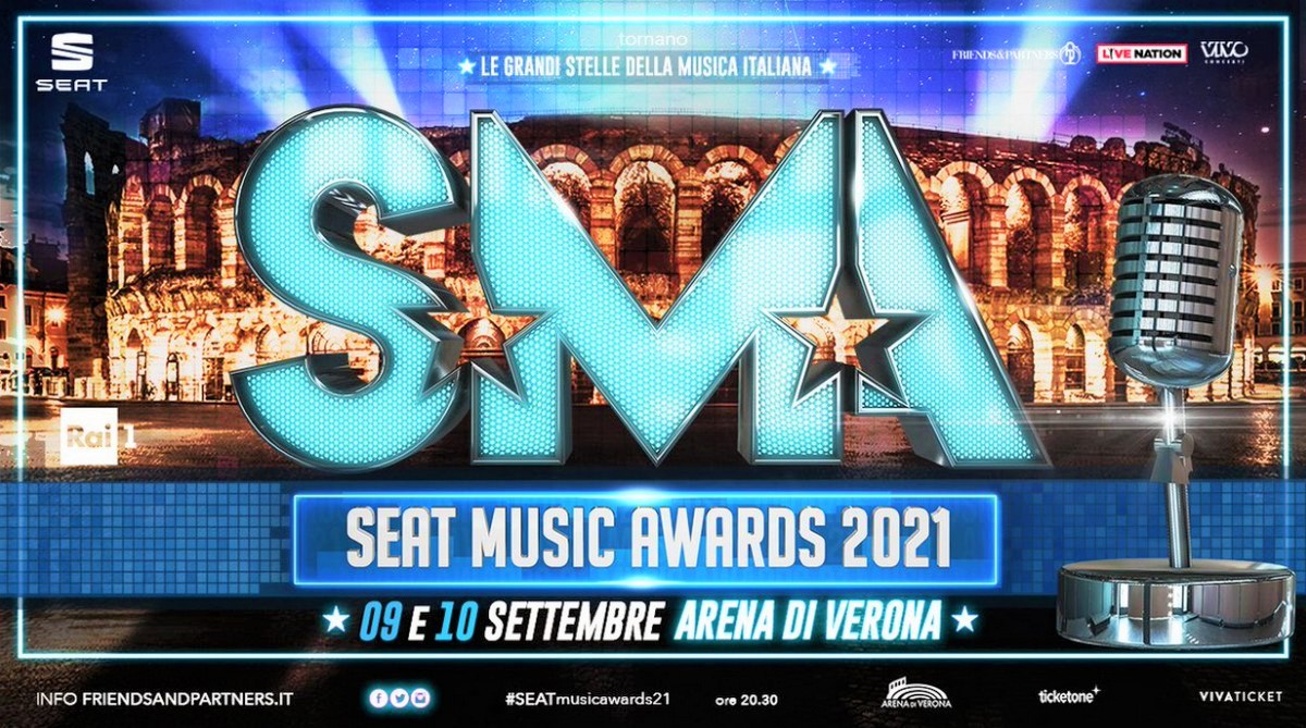 Incontro con Carlo Conti e Vanessa Incontrada: ‘Seat Music Awards consolida la ripartenza'