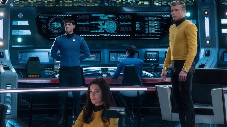 Serie Tv Star Trek: Strange New Worlds,  con Rebecca Romijn