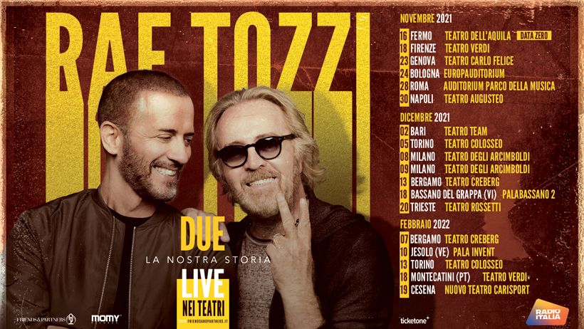 Umberto Tozzi  album e tour - immagini