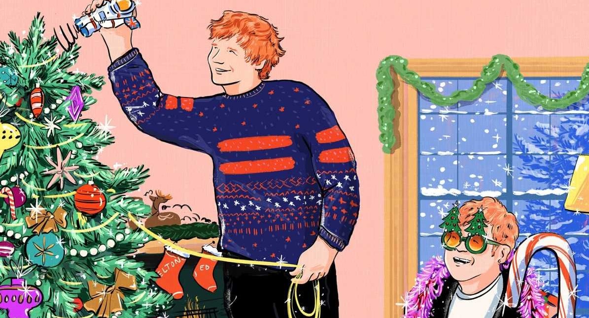 Merry Christmas, il nuovo singolo di Ed Sheeran ed Elton John