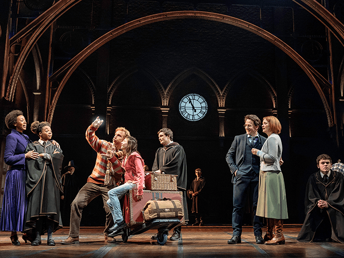 Opera teatrale di Harry Potter a Broadway: immagini