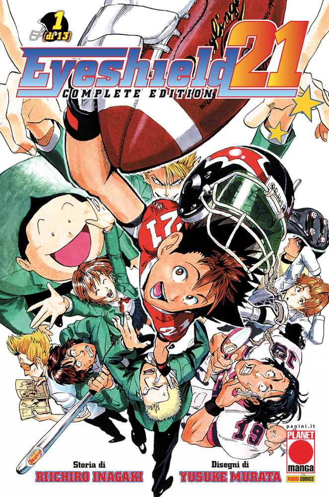 Esce la nuova edizione completa di Eyeshield 21, il manga di successo sul mondo del football