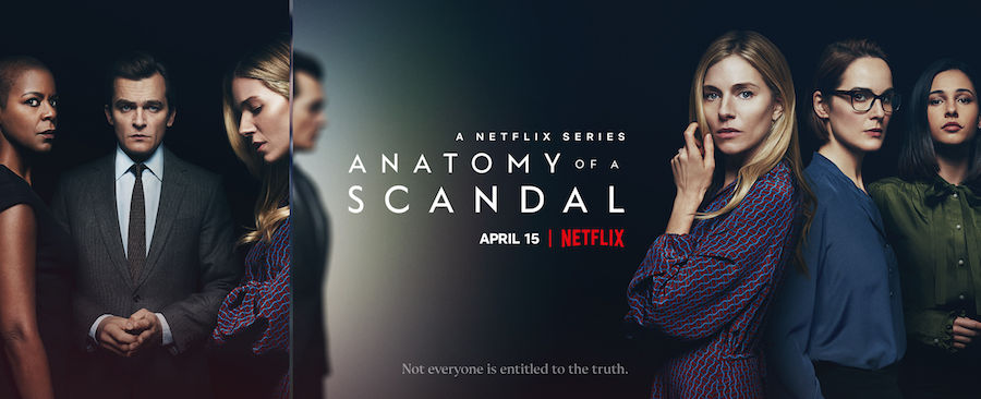 Serie Tv Anatomy of a Scandal - immagini dal set