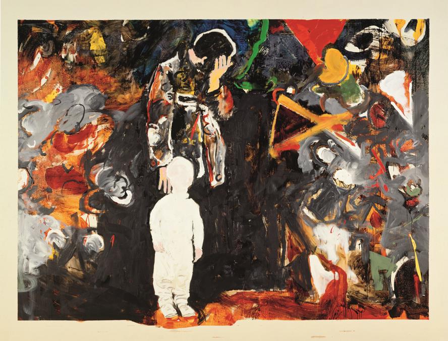 Mostra Aosta - L’ultima guerra di Mario Schifano 1988-1998 - immagini