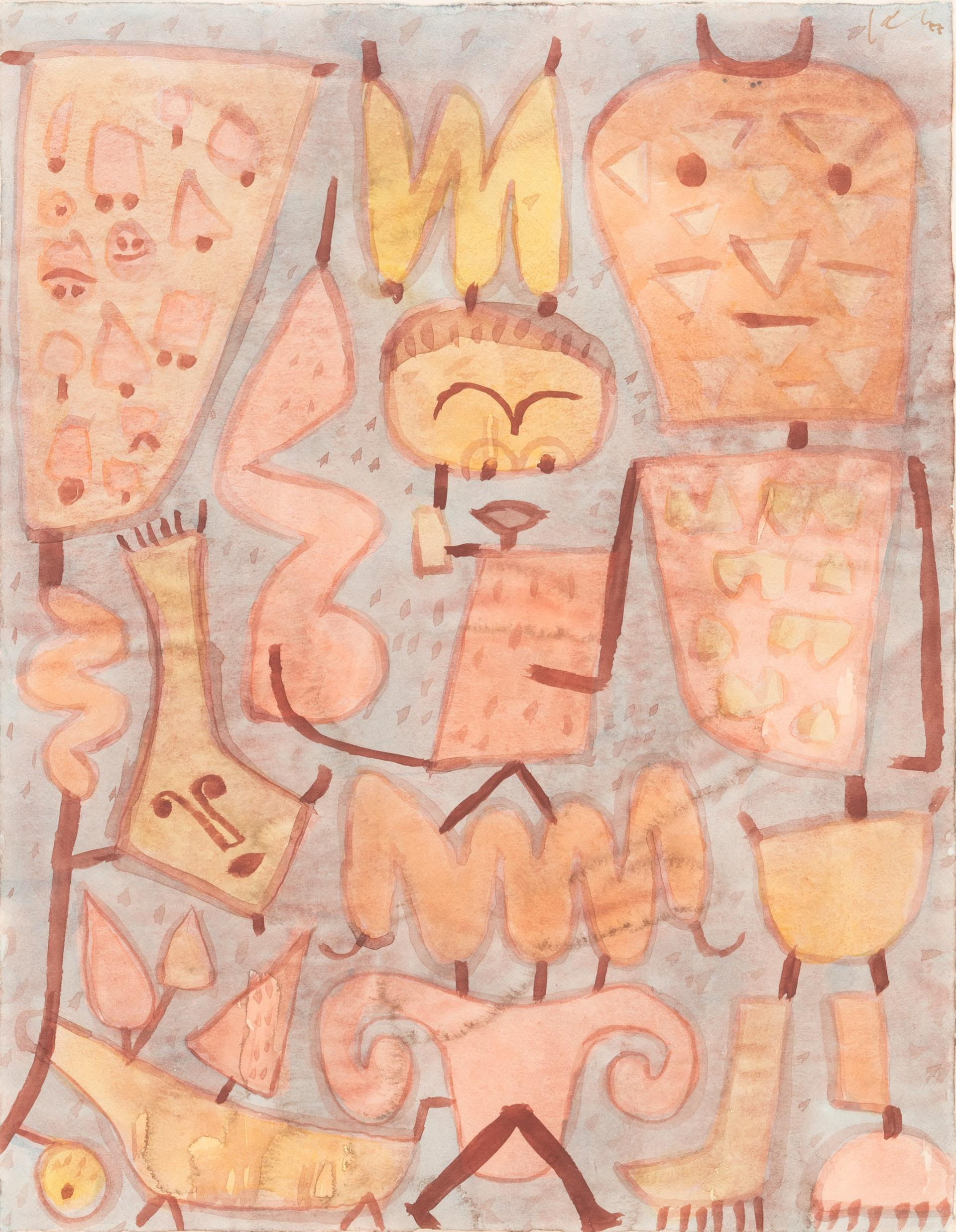 mostra-lugano---paul-klee---immagini-Paul_Klee,_Spiriti_del_teatro,_1939,_Acquerello_su_carta_su_cartone.jpg