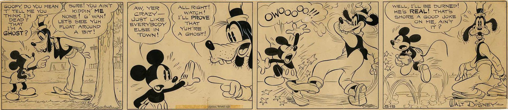 mostra-ancona----jesi---sogni-e-realismo-nei-primi-maestri-del-fumetto---immagini-Floyd_Gottfredson,_Mickey_Mouse,_Daily_strip,_1936