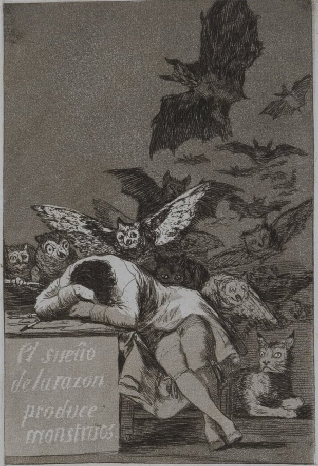 mostra-parigi---parma---goya---grosz-il-sonno-della-ragione---immagini-Francisco_Goya_y_Lucientes,_Los_Caprichos,_43_El_sueño_de_la_razon_produce_monstruos,_1799,_Crediti_fotografici_Elizabeth_Krief