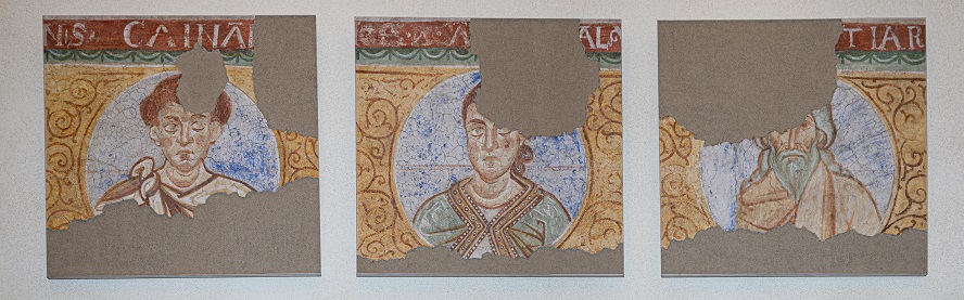 Primo maestro veneto-bizantino Ciclo dei Patriarchi 1144-1148 Pittura murale Roma, conservati nel Museo della Basilica di S. Croce in Gerusalemme, Patrimonio del Fondo Edifici di Culto, amministrato dal Ministero dell’Interno – Dipartimento per le Libertà Civili e l’Immigrazione – Direzione Centrale degli Affari dei Culti e per l’Amministrazione del Fondo Edifici di Culto