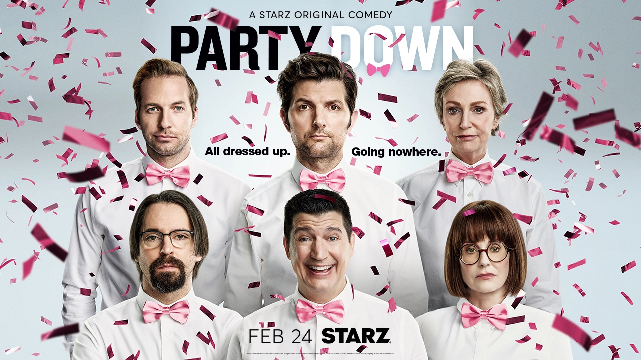 Serie tv Party Down, stagione 3: trama, uscita e new entry del cast