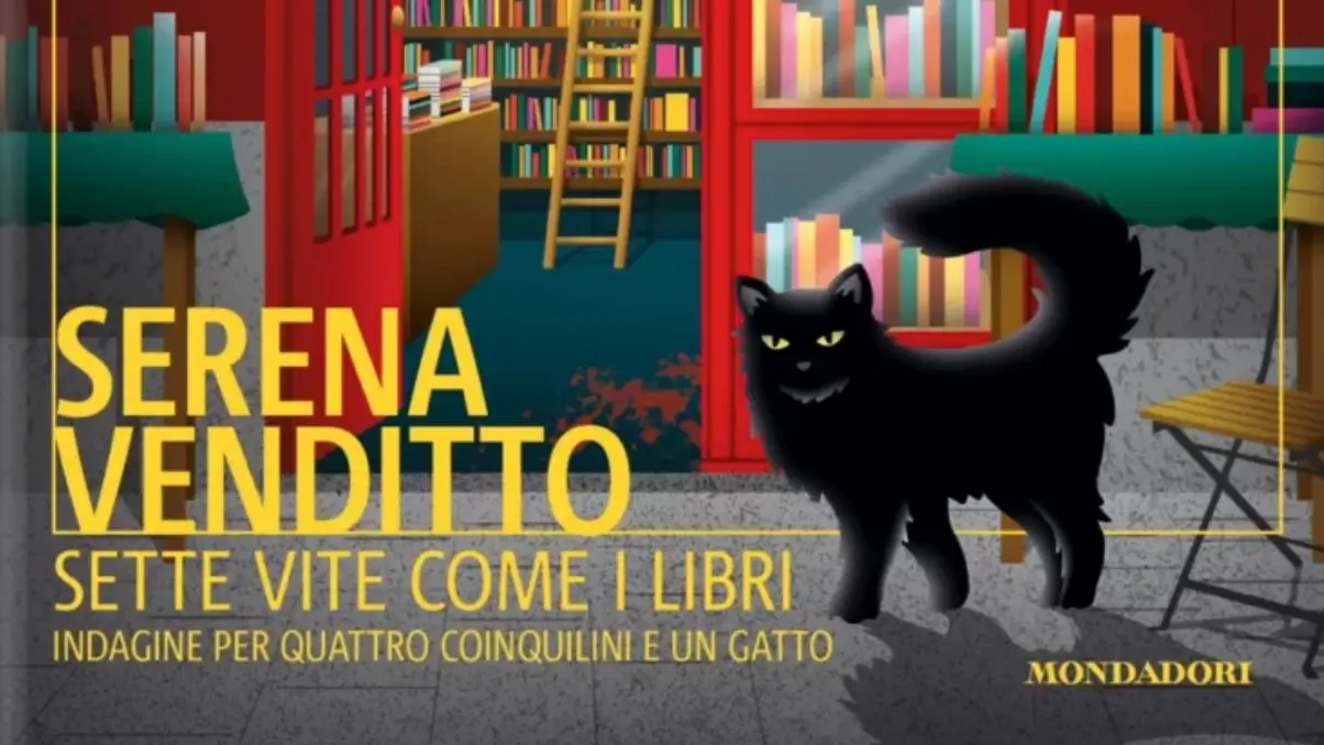 Libro thriller Sette vite come i libri: il mistero delle pagine secondo Serena Venditto