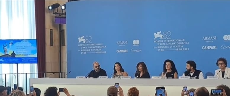 Mostra del cinema di Venezia, intervista al cast del film The voice of Hind Rajab - video