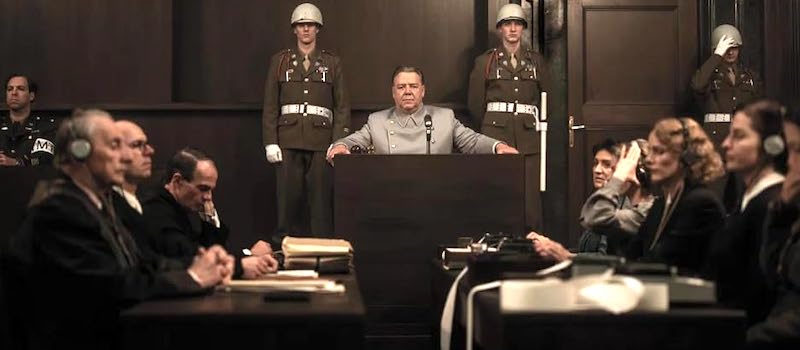 Film drama Nuremberg, le interviste a Russell Crowe e Rami Malek