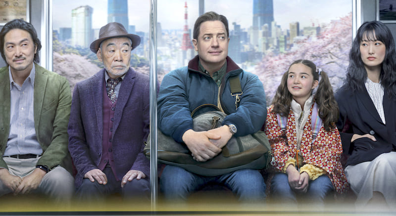 Film comedy Rental Family, famiglie in affitto con Brendan Fraser