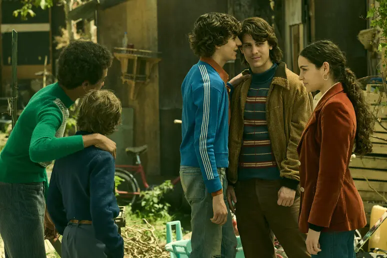 Serie tv prequel Gomorra - Le origini con Luca Lubrano nel ruolo del giovane Pietro Savastano