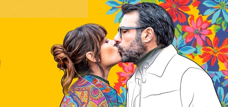 Film comedy 2 Cuori e 2 Capanne, professoressa e preside con Claudia Pandolfi e Edoardo Leo