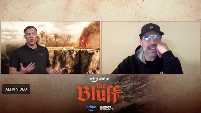 Frank E. Flowers sul film The Bluff: intervista esclusiva e dietro le quinte