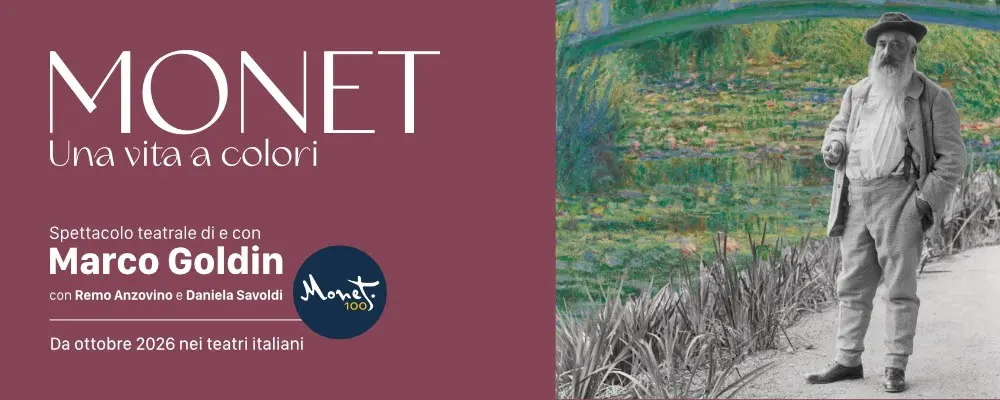 Monet. Una vita a colori,  tournée teatrale di Marco Goldin: il calendario