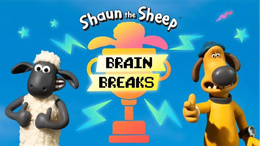Shaun the Sheep – Brain Breaks, la serie per bambini per imparare l'inglese su RaiPlay