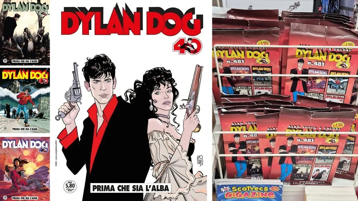 Caccia alla copertina rara di Dylan Dog: trovate buste aperte in edicola, prezzi folli online