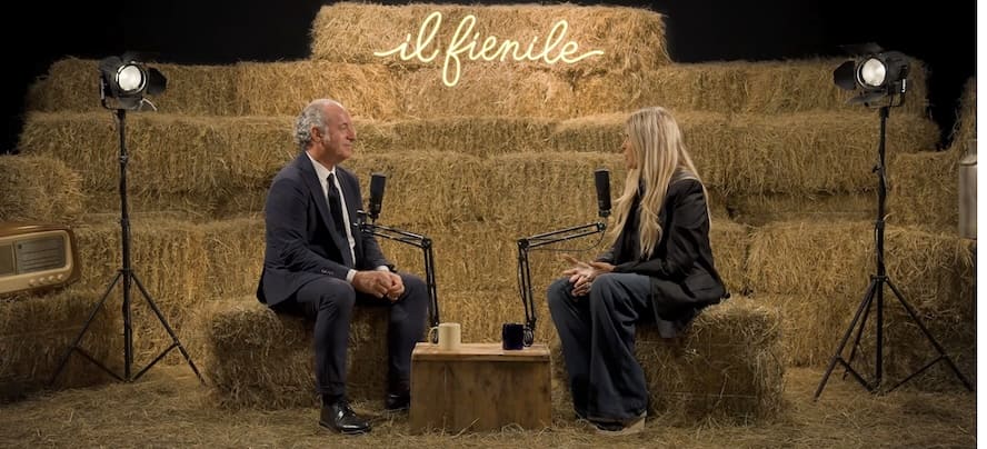 Podcast Il Fienile: Tiziana Rocca si racconta a Luca Zaia tra grandi festival e retroscena hollywoodiani