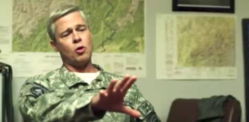 War Machine, prime immagini del film di guerra con Brad Pitt