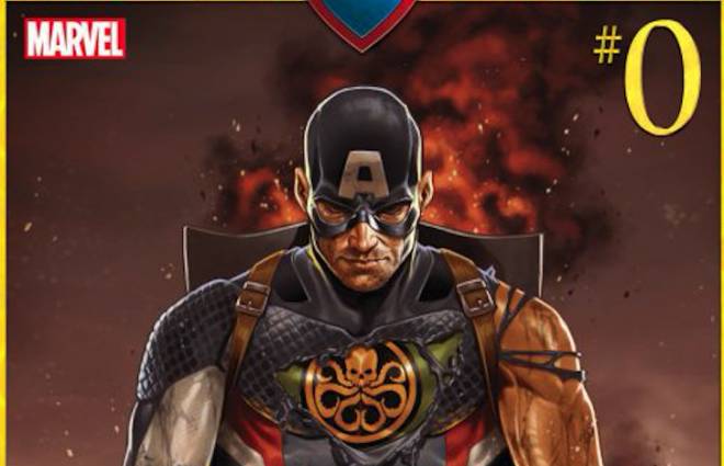 Marvel Comics nuova serie a fumetti, Secret Empire ed il tradimento di Captain America