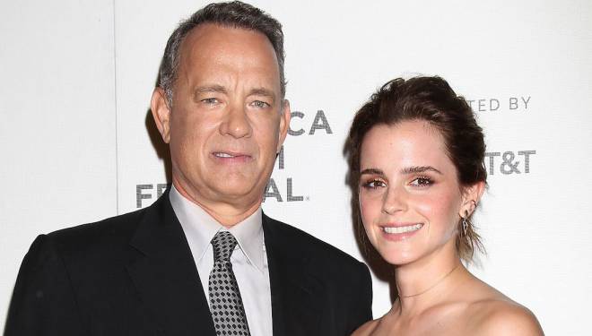 The Circle, immagini della première di New York del film con Emma Watson e Tom Hanks
