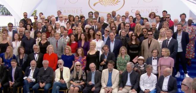 Festival di Cannes, una foto storica con i protagonisti dei decenni