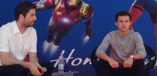 Spider-Man: Homecoming, incontro con Tom Holland e Jon Watts