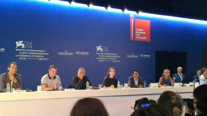 Festival di Venezia 2017, 'Suburbicon': incontro con George Clooney e il cast 