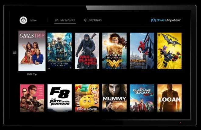 Movies Anywhere, la nuova App che centralizza i film